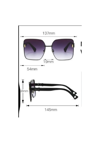 Kadın Uv-400 Korumalı Güneş Gözlüğü Turkuaz-sarı - 720831024 Siyah