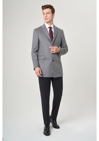 Bisse Erkek Palto Gri Ppl22K22211 D55 Gri