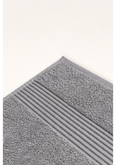 Gri Plaj Havlusu %100 Pamuk Sertifikalı Deniz & Havuz Havlu 70x140cm