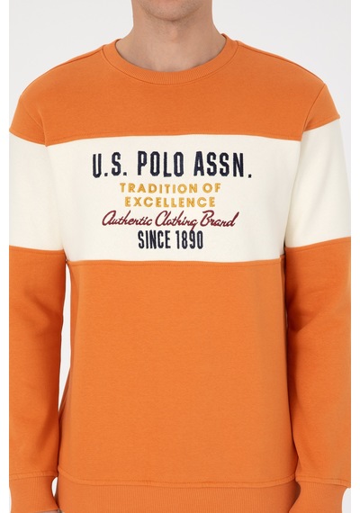 U.s. Polo Assn. Erkek Bakır Sweatshirt 50310433-vr182 Bakır
