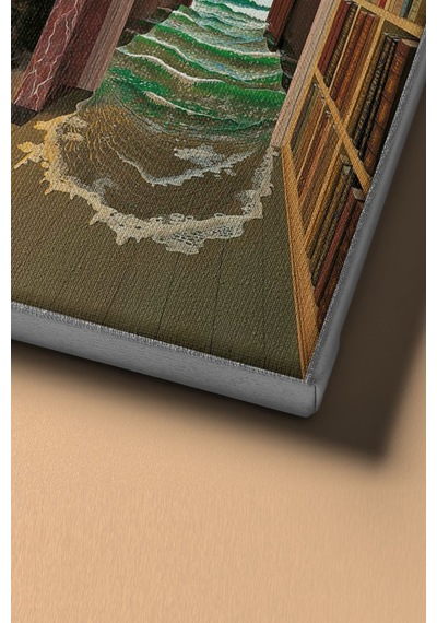 Webstyle Sayılarla Boyama Seti Kasnaklı Zaman Bükülmesi 60 X 75 Cm