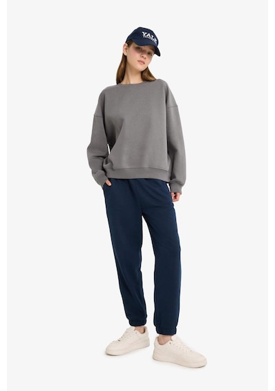 Defacto Beli Lastikli Jogger Eşofman Altı X5391az25wnnv146 Lacivert