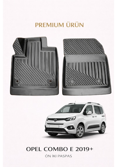 Opel Combo E Panelvan 2019 3D Oto Paspas