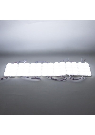 12v Modul Lamba 8-ledli Beyaz Camlı 100 47 Mm