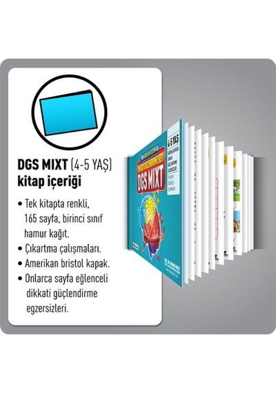 Adeda Dikkati Güçlendirme Seti Mixt 4-5  Yaş
