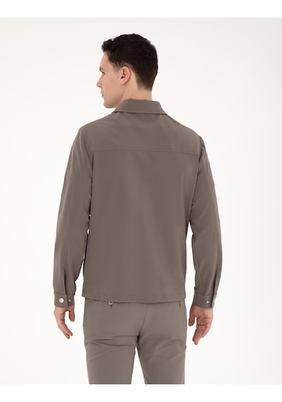 Pierre Cardin Erkek Vizon Ceket 50287776-vr052