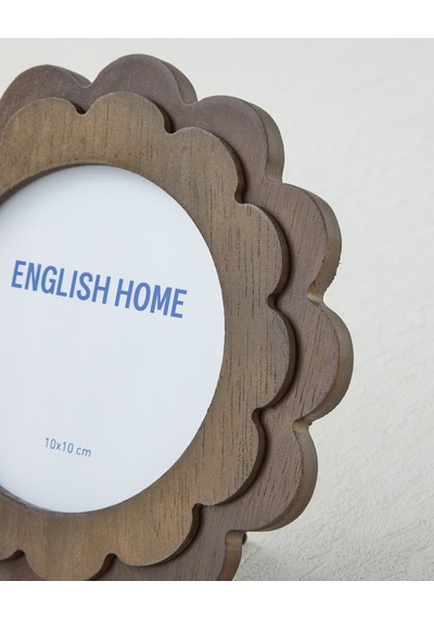 English Home Cannes Çerçeve 10x10 Cm Kahverengi