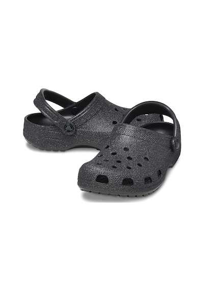 Crocs Classic Glitter Clog Unisex Terlik Cr205942 Crc.0wh Siyah