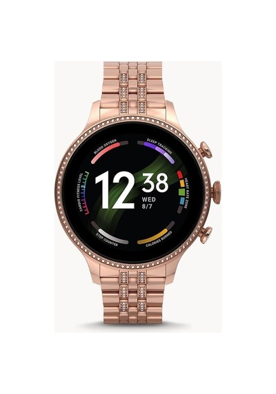 Watch Diamond Series 42mm Kadınlara Özel Taşlı Akıllı Saat Kablosuz Şarj