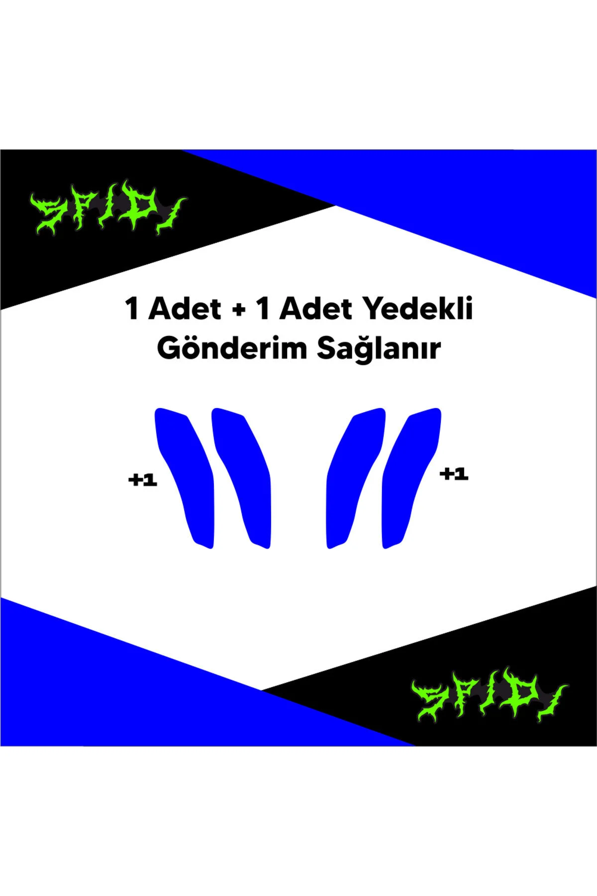 Mt-07 Mavi Far Sticker