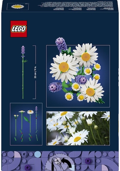 LEGO® Botanicals Papatyalar 11508 - 9 Yas ve Üzeri Çocuklar için 3 Büyük Papatya Içeren Yaratici Oyuncak Yapim Seti (133 Parça)