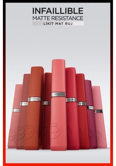 L'Oréal Paris Infaillible Matte Resistance Likit Mat Ruj 230 Shopping Spree