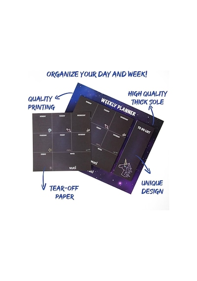 Masa Üstü Haftalık Planlayıcı Defter