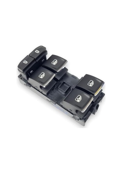 Vass41 Sol Ön Kapı Cam Düğmesi Kromlu 3g0959857c Skoda Superb 3 İle Uyumlu 2016-2019
