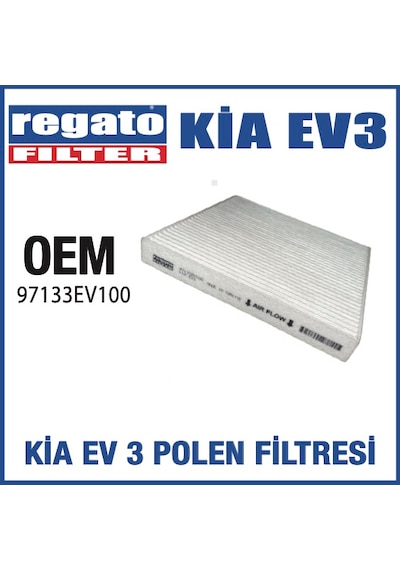 Regato Filter Kıa Ev3 Polen Kabin Filtresi Oem Kalitesinde