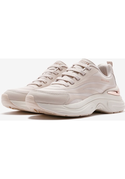 Skechers 177575 Hazel - Step N Flow Kadın Sneakers - Bej