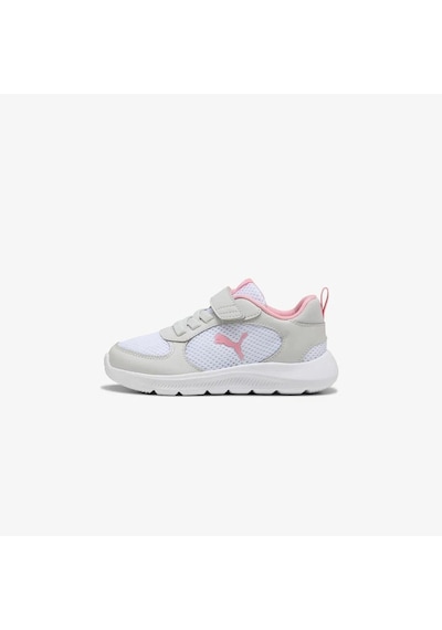 Puma 400580 08 Fun Racer 2 Ac+ Ps Beyaz-gri-pembe Çocuk Spor Ayak Beyaz