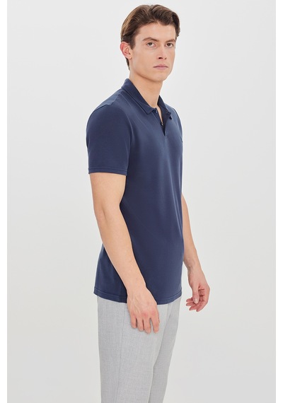 AC&Co / Altınyıldız Classics Erkek Lacı Yumuşak Dokulu Slim Fit Dar Kesim Polo Yaka Tişört Lacı AC&Co / Altınyıldız Classics Erkek Lacı Yumuşak Dokulu Slim Fit Dar Kesim Polo Yaka Tişört Lacı