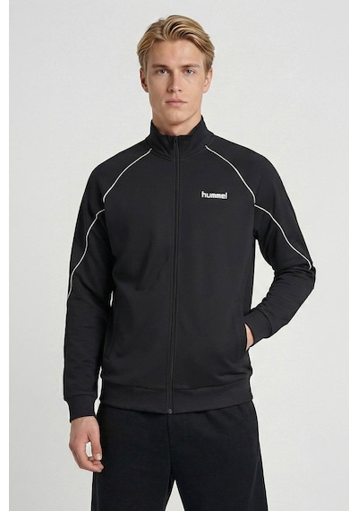 Hummel Hmlyuca Zıp Fermuarlı Siyah Erkek Spor Sweatshirt 922533-2001