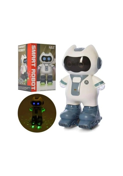 Ctoy 6678-9 Işıklı Ve Sesli Kayarak Dans Eden Robot