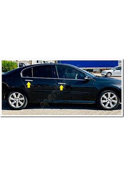 Db Chrome Renault Laguna 2 Kapı Kolu Nikelajı 2003-2008 4 Kapı  P.