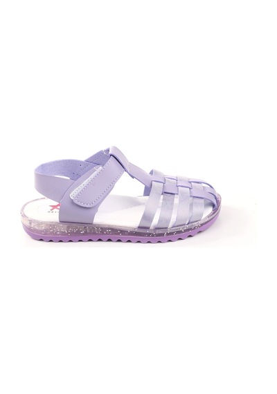 Papuç Sepeti Arzen-2881 Kız Çocuk Ortopedik Sandalet Ayakkabı 001