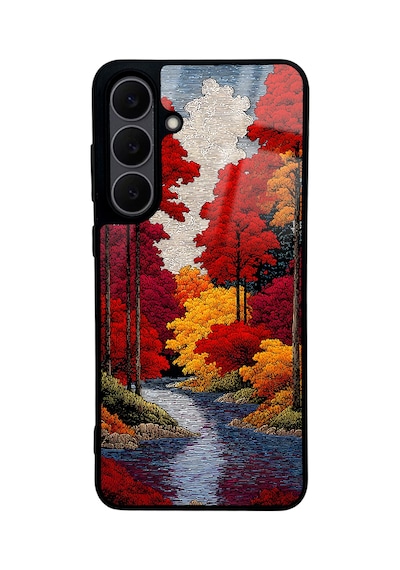 Galaxy S25 Fe Kılıf Kamera Lens Korumalı Desenli Silikon Üstün Koruma Hesaplı Dünya Pembe