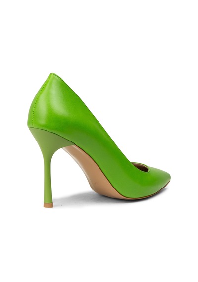 Deery Kadın Yeşil Stiletto Topuklu Ayakkabı - P4539zyslm01 Yeşil