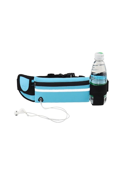 Turuncu Erkekler Kadınlar Bel Çantası Maraton Koşu Açık Sürme Spor Su Şişesi Ile Su Geçirmez Telefon Spor Erkek Kadın Kemer Bel Çantası Turuncu