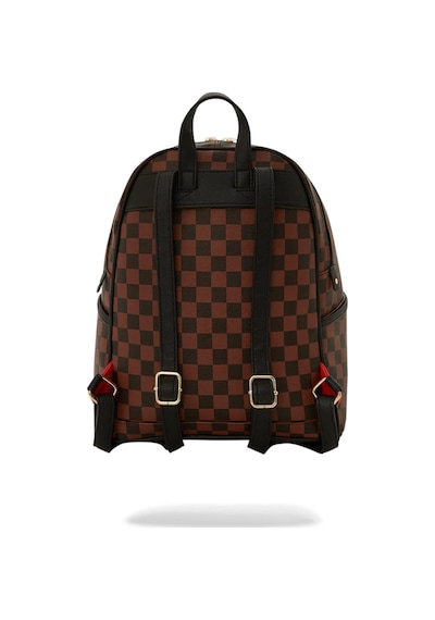 Sprayground Lenticular Effects Savage Köpekbalığı Sırt Çantası, Suya Dayanıklı, Suni Deri Kahverengi