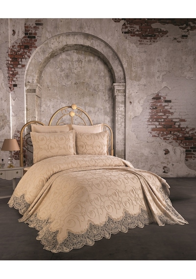 Anna Karina Home Consept İsabella 6 Parça Pike Takımı Cappuccino