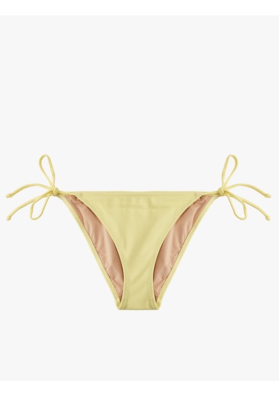 Koton Yanları Bağlamalı İpli Bikini Altı Sarı 6sak00002mm