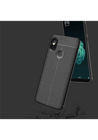 Xiaomi Mi A2 Lite Kılıf Zore Niss Silikon Kapak Lacivert