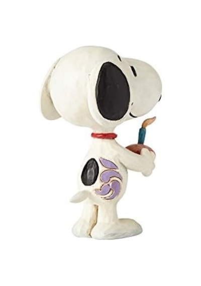 Peanuts By Jim Shore Snoopy Doğum Günü Figürü, 7,6 Cm, Çok Renkli
