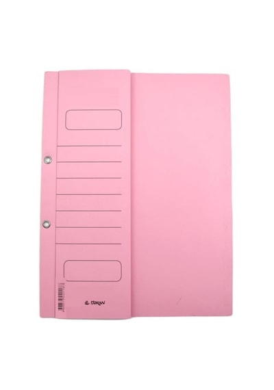 Özkan Yarım Kapak 1. Kalite Karton Dosya Pembe 1 Paket 50 Adet 50 Adet
