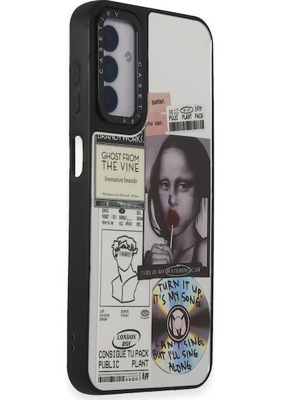 Uray Store Samsung Galaxy Uyumlu  M14 5g Kılıf Mirror Desenli Kapak - Mirror - 2