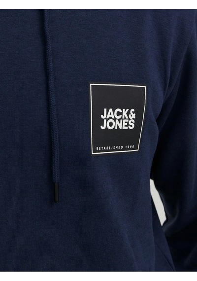 Jack & Jones Jack&jones Kapüşonlu Lacivert Erkek Sweatshirt 12251998 001