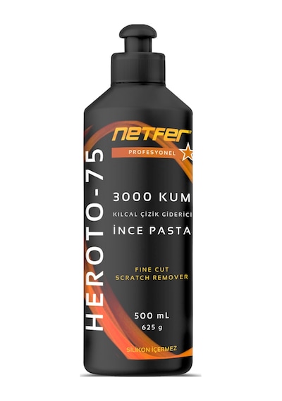 Netfer Heroto-75 Kılcal Çizik  İnce Pasta - 500 Ml