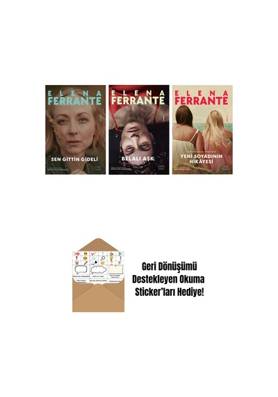 Sen Gittin Gideli + Belalı Aşk + Yeni Soyadının Hikâyesi + Okuma Sticker'ları