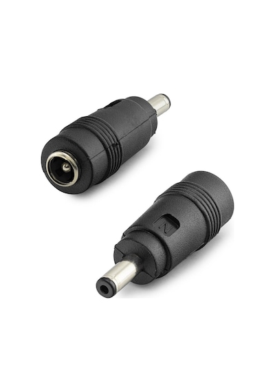 Dc Jack Dönüştürücü 5.5x2.5 Mm Soket 4.0x1.35 Mm Fiş 10 Adetli Paket Siyah Hdx1315 Tg 5klfk5h 1