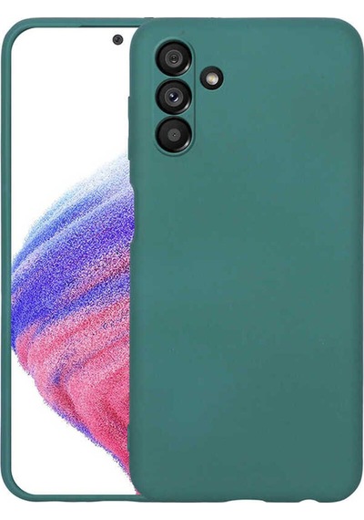 Galaxy A04s Kılıf Zore Mara Lansman Kapak Koyu Yeşil