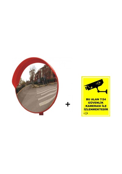 Lorex Lr-A35 Akrilik 80 Cm Trafik Güvenlik Aynası Pvc Levhalı