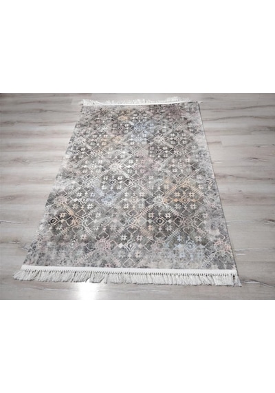 Yamalıhome Angel 1395-00 Eskitme Vintage 120X180 Cm Saçaklı Kilim