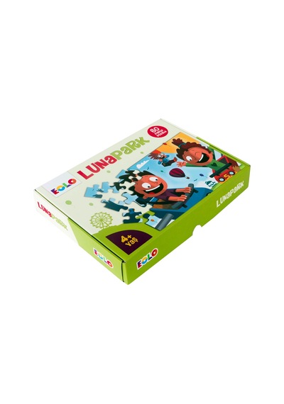 Çocuklar Için Puzzle 60 Parça Lunapark