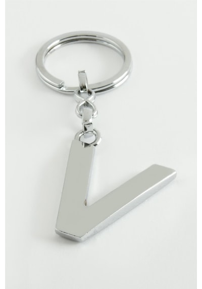 Zenviac456 Metal Harf Anahtarlık Zenviac45678 Altın