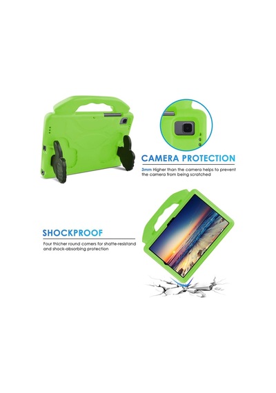 Apple Uyumlu iPad, 9. Nesil 10.2 Kılıf Tutmalı Standlı Silikon Case A2602 A2603 A2604 A2605