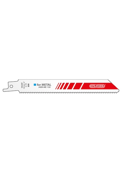 Ceta Form Tilki Kuyruğu Bıçağı/metal İçin-5'li Pk. J40r-me150