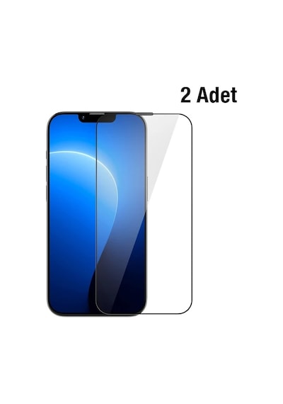 Baseus İphone 14 Plus/13 Pro Max 6.7 0.3mm Full Koruma Tempered Cam Ekran Koruyucu 2 Adet Set- 5775