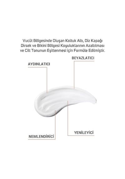 Leke Karşıtı Vücut Beyazlatıcı Krem 100 Ml