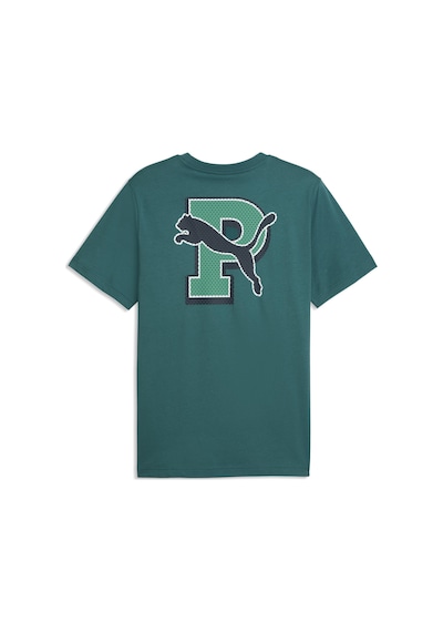 Puma Graphic Erkek Yeşil Günlük Stil T-shirt 69177641